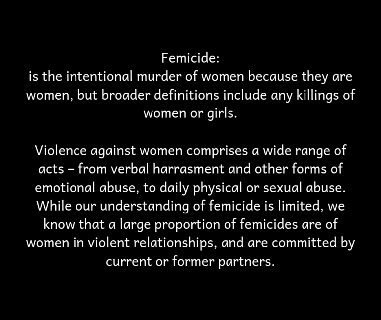 Definition of Femicide